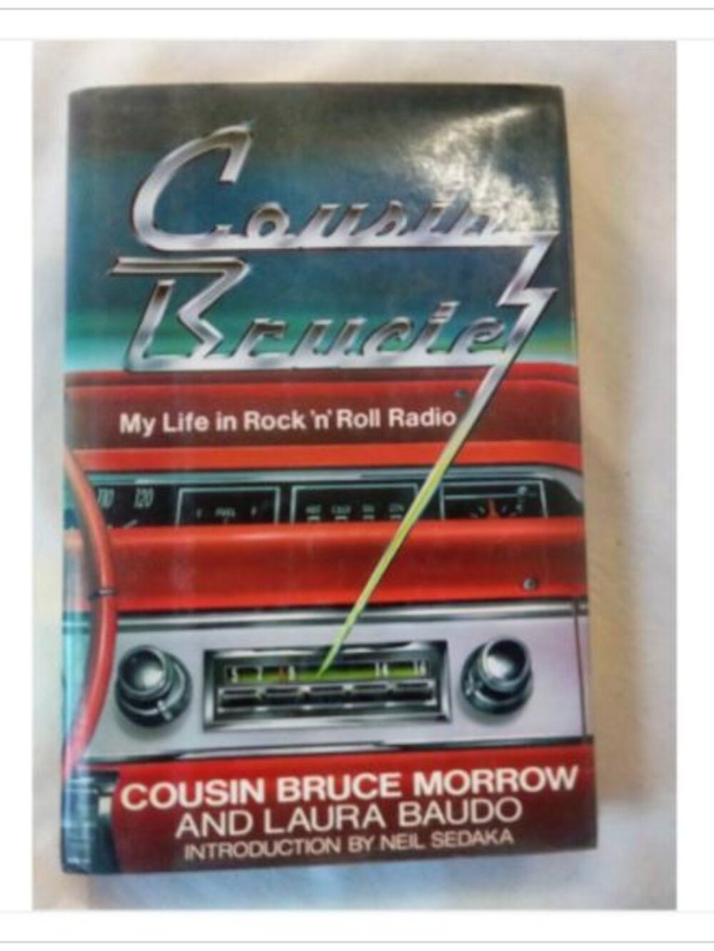 Cousin Brucie! My Life in Rock 'n' Roll Radio 1987 Hardcover Book Vintage Novel